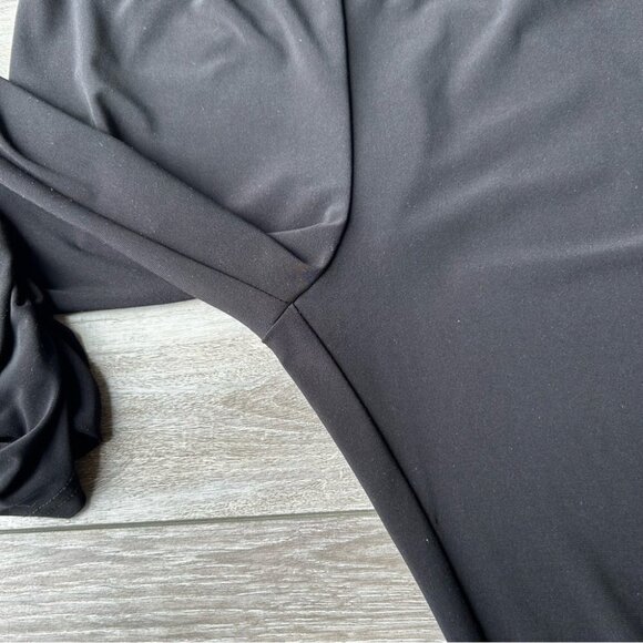 Joseph Ribkoff Ruched Jersey Stretchy Capri Pants - Picture 6 of 9